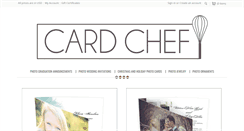 Desktop Screenshot of cardchef.com